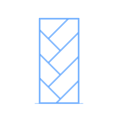 Furniture Bookcases V Bookcase Room Divider Svg Line Art, Free Vectors File